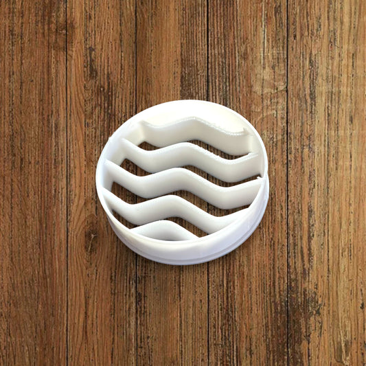 Emporte-pièce - Symbole eau - pâte à sucre, pâte à modeler-Décoration gâteau-Fait maison-France 3D