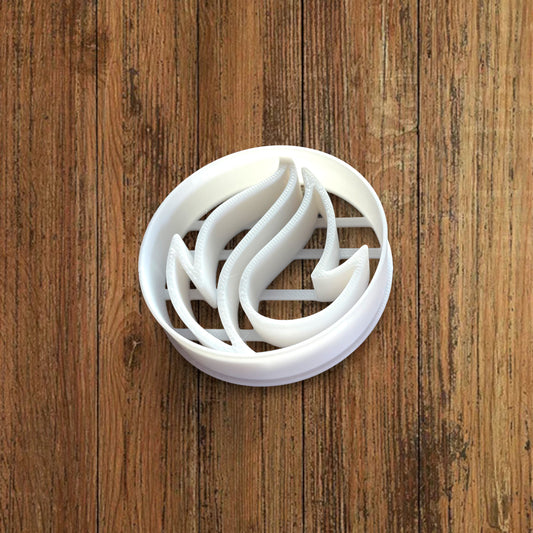 Emporte-pièce - Symbole Feu - pâte à sucre, pâte à modeler-Décoration gâteau-Fait maison-France 3D