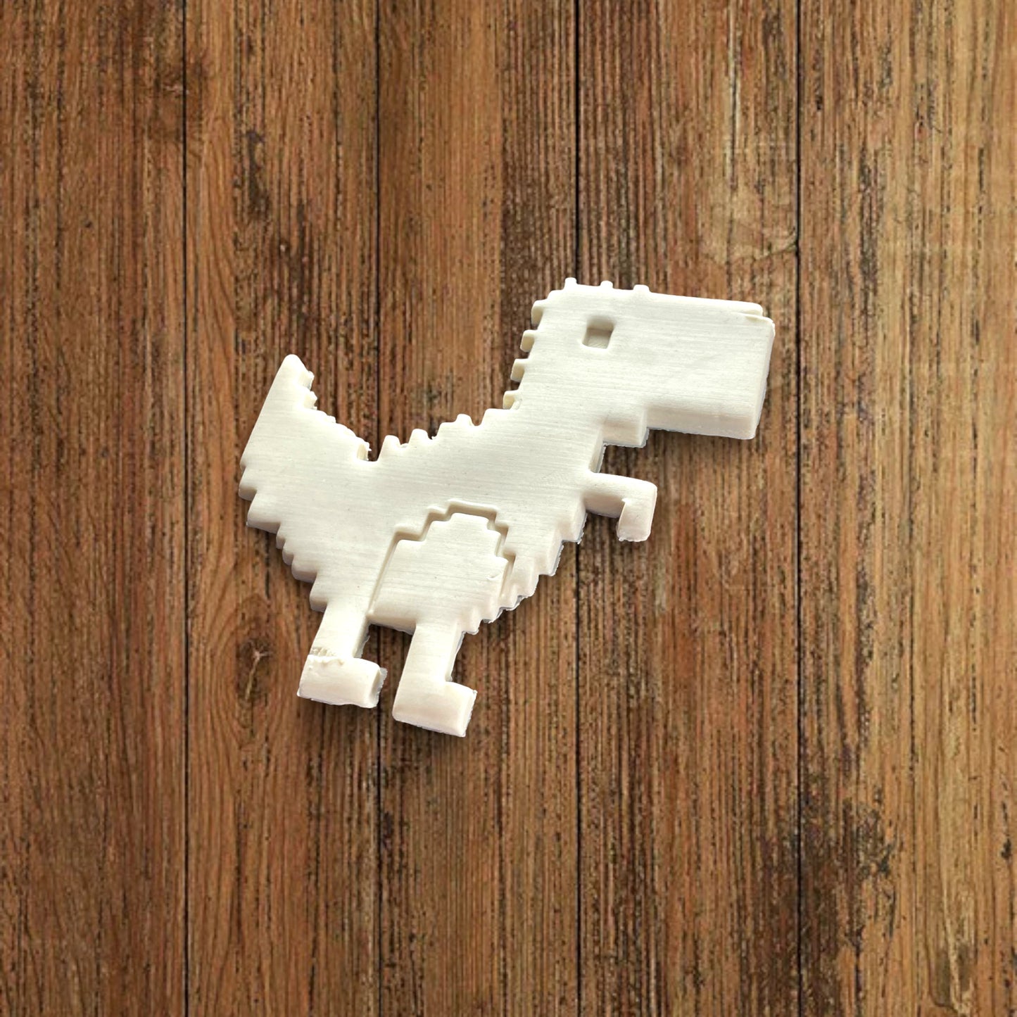 Emporte-pièce - Dino pixel art - pâte à sucre, pâte à modeler-Décoration gâteau-Fait maison-France 3D