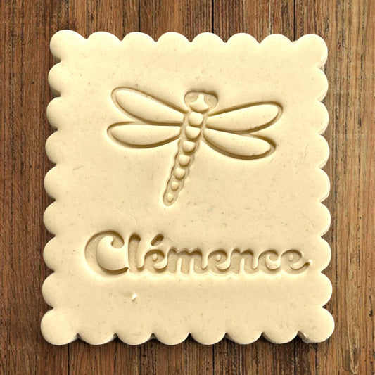 Emporte-pièce Animal Libélulle à personnaliser dim 7x6.5cm - biscuits sablés pâte à modeler-Décoration gâteau-Fait maison-France 3D