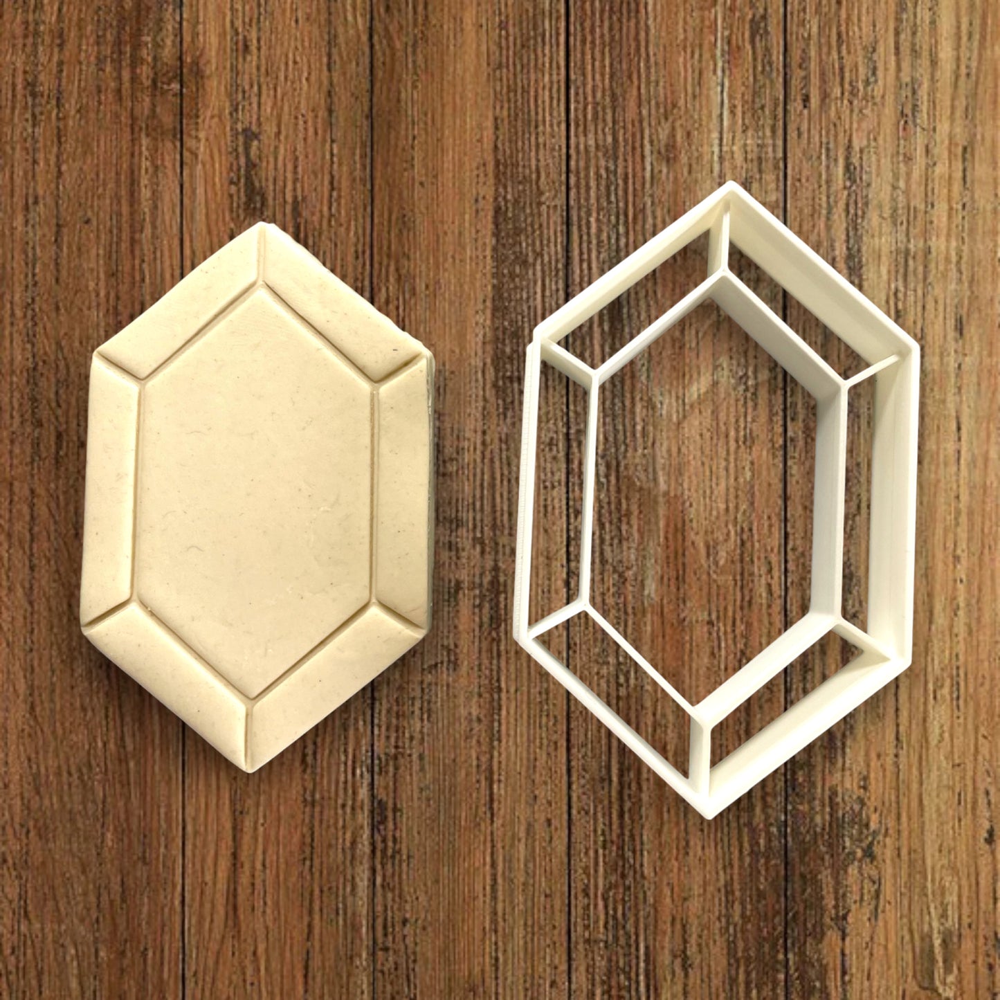 Emporte-pièce Rupee Zelda gemme - dim 8x5cm - pour réalisation biscuits sablés -Décoration gâteau-Fait maison-France 3D