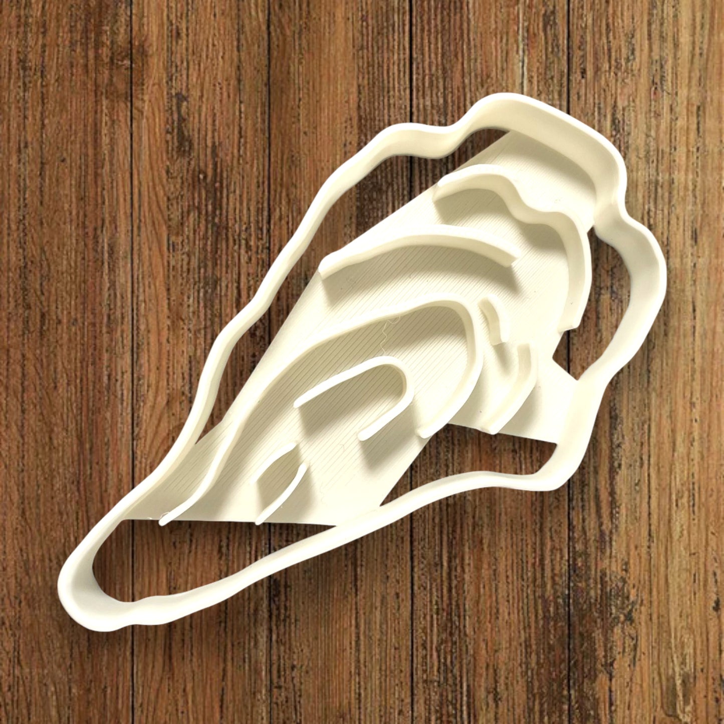 Emporte-pièce Huitre dim 10x5 cm - pour réalisation biscuits sablés -Décoration gâteau-Fait maison-France 3D