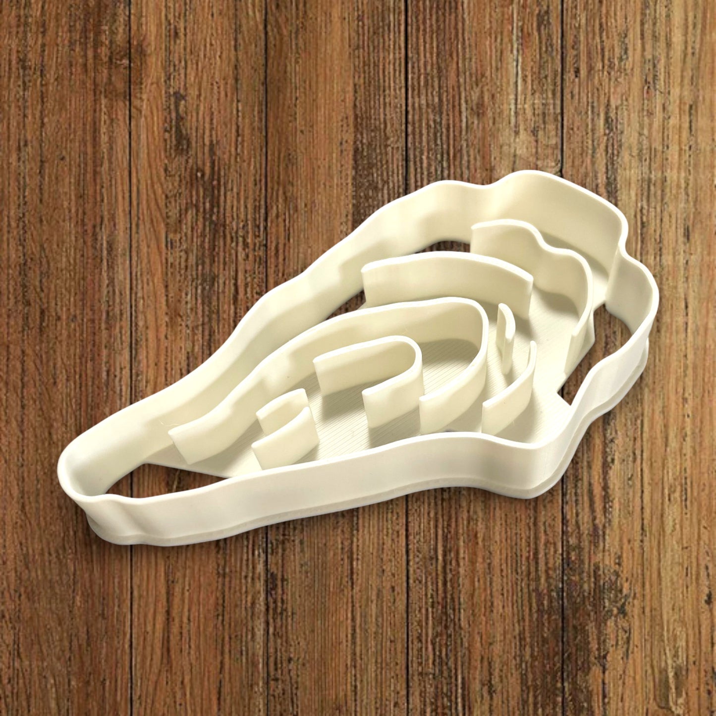 Emporte-pièce Huitre dim 10x5 cm - pour réalisation biscuits sablés -Décoration gâteau-Fait maison-France 3D