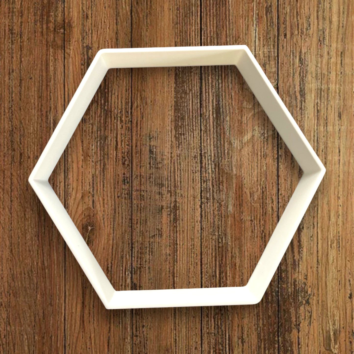 Emporte-pièce Hexagone - dim 6x6cm - pour réalisation biscuits sablés -Décoration gâteau-Fait maison-France 3D