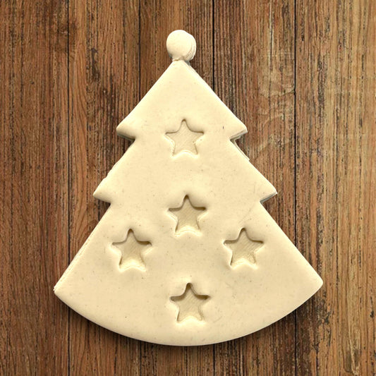 ELACE - Emporte-pièce Sapin de noël dim 8x8 cm - Patisserie, sablé, Biscuit, pâte à Sucre, pâte à Modeler-Décoration gâteau-France 3D