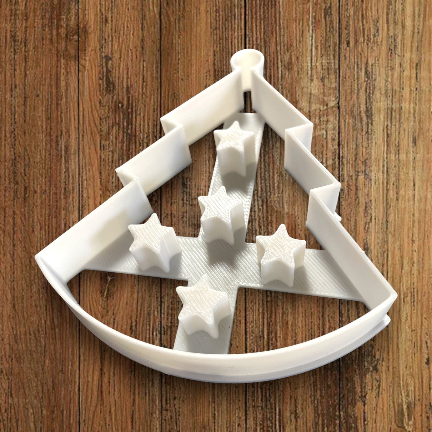 ELACE - Emporte-pièce Sapin de noël dim 8x8 cm - Patisserie, sablé, Biscuit, pâte à Sucre, pâte à Modeler-Décoration gâteau-France 3D