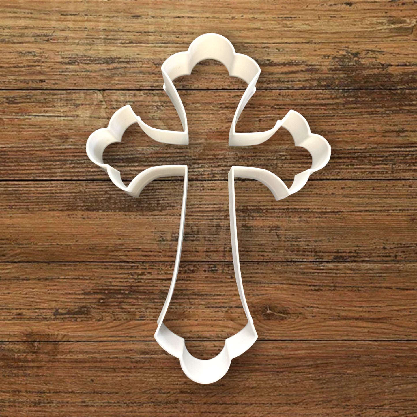 Emporte-pièce Croix catholique - dim 11x15cm - pour réalisation biscuits sablés -Décoration gâteau-Fait maison-France 3D