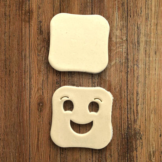 Emporte-pièce kit BN 2 en 1 - dim 6.x5x6.5cm - pour réalisation biscuits sablés -Décoration gâteau-Fait maison-France 3D