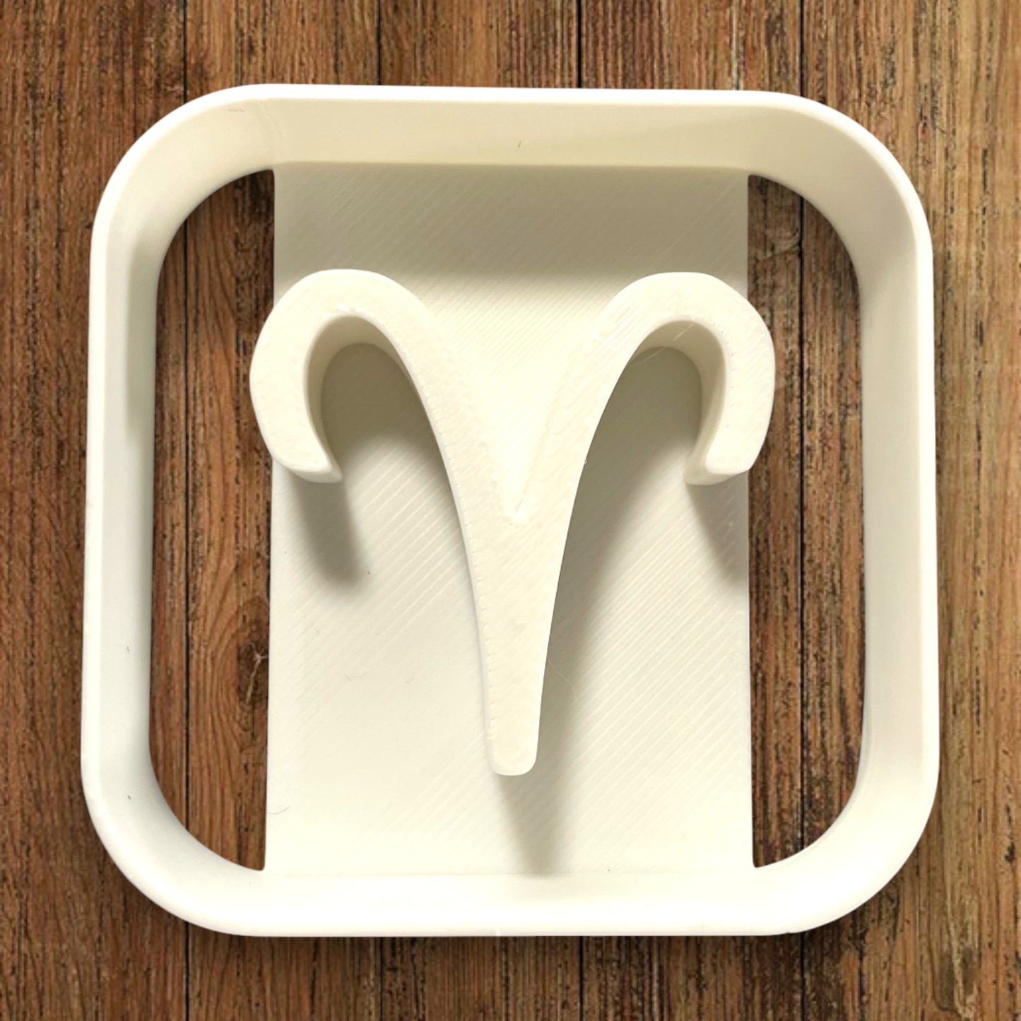 Emporte-pièce Signe Astrologie Bélier dim 5x5 cm - pour réalisation biscuits sablés -Décoration gâteau-Fait maison-France 3D