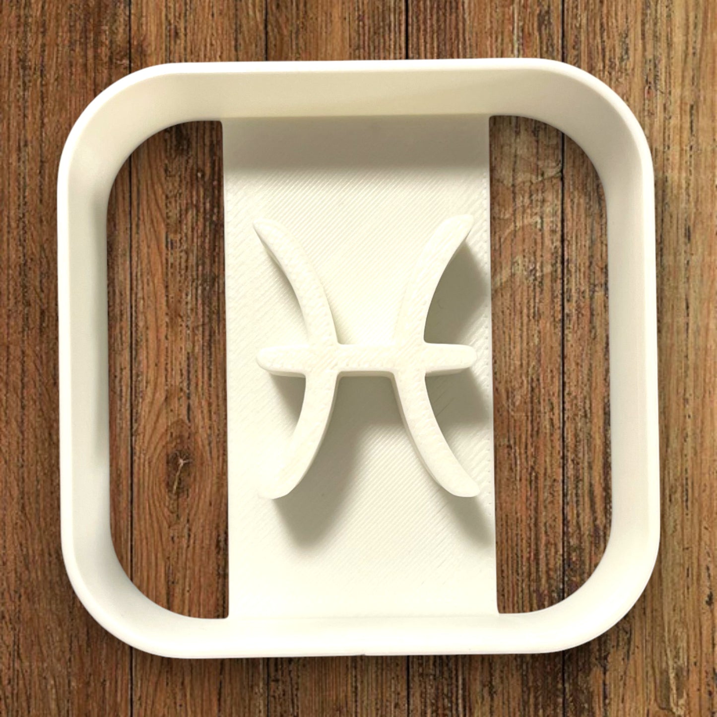 Emporte-pièce Signe Astrologie Poisson dim 5x5 cm - pour réalisation biscuits sablés -Décoration gâteau-Fait maison-France 3D