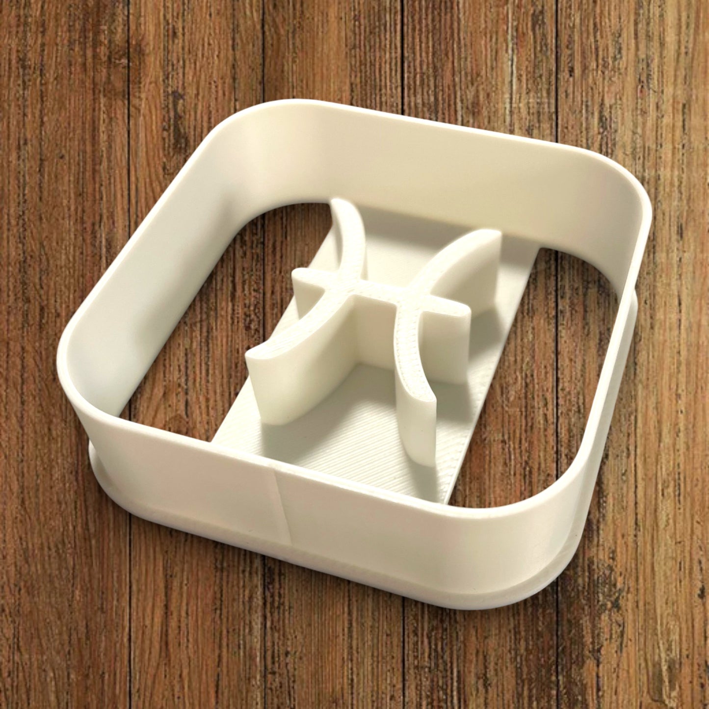 Emporte-pièce Signe Astrologie Poisson dim 5x5 cm - pour réalisation biscuits sablés -Décoration gâteau-Fait maison-France 3D