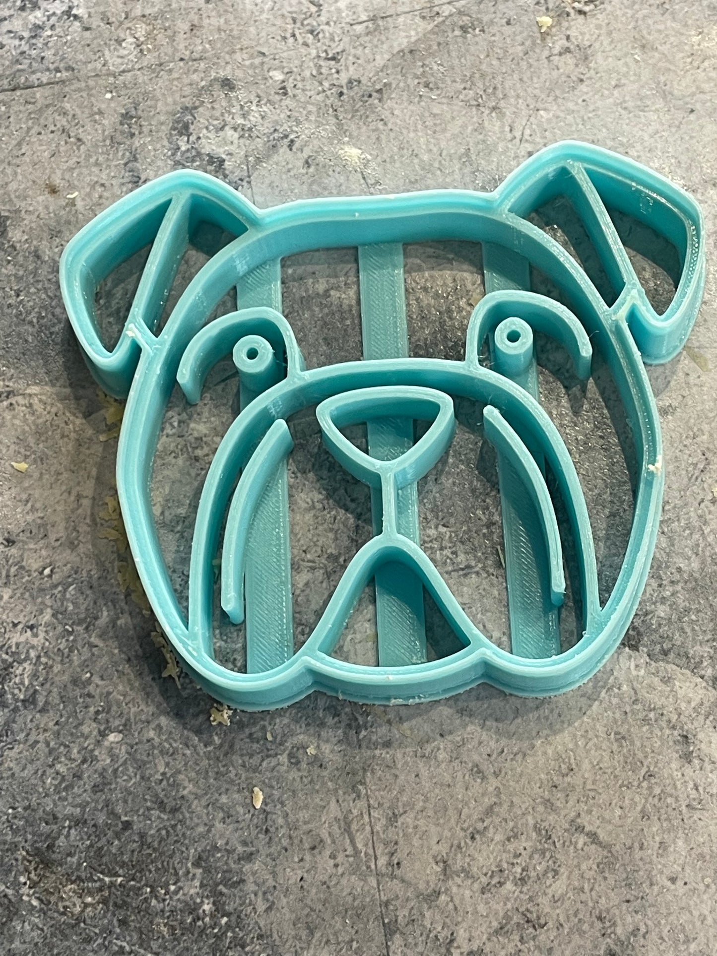 Emporte pièce chien bulldog - Forme - pour la réalisaton de biscuit sablé, patisserie, pate à sucre -Décoration gateau-Fait maison- ELACE