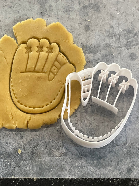 Emporte pièce gant Base ball - Forme - pour la réalisaton de biscuit sablé, patisserie, pate à sucre -Décoration gateau-Fait maison- ELACE