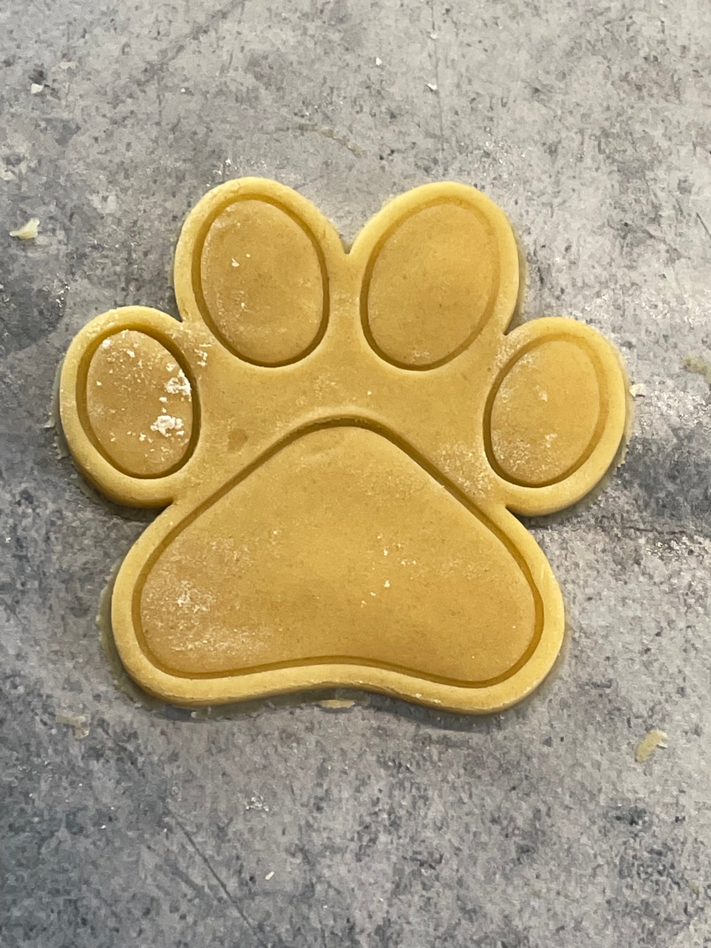 Emporte pièce Patte chien - Forme - pour la réalisaton de biscuit sablé, patisserie, pate à sucre -Décoration gateau-Fait maison- ELACE