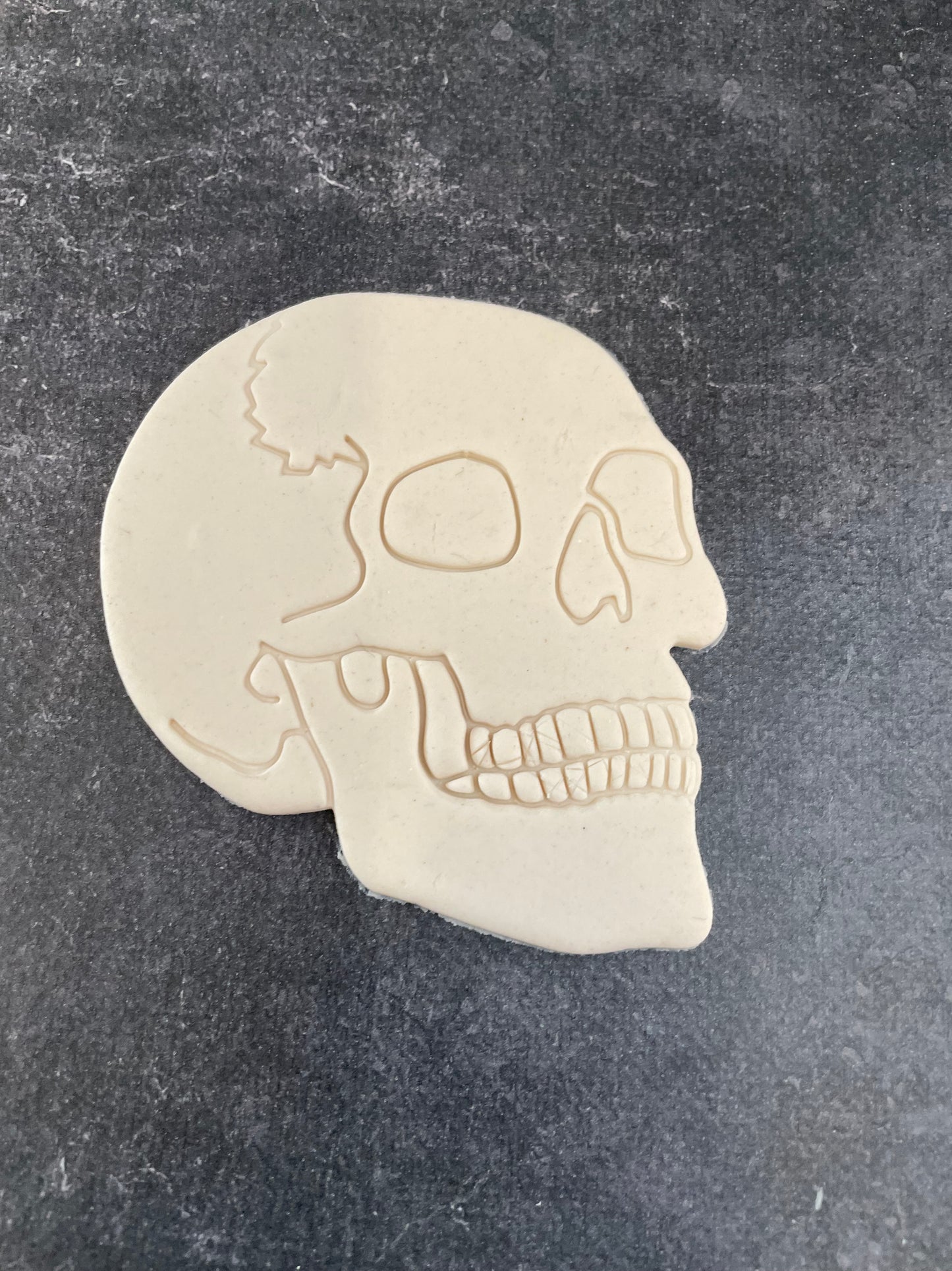 Emporte pièce tête de mort crane - Forme - pour la réalisaton de biscuit sablé, patisserie, pate à sucre -Décoration gateau-Fait maison- ELACE