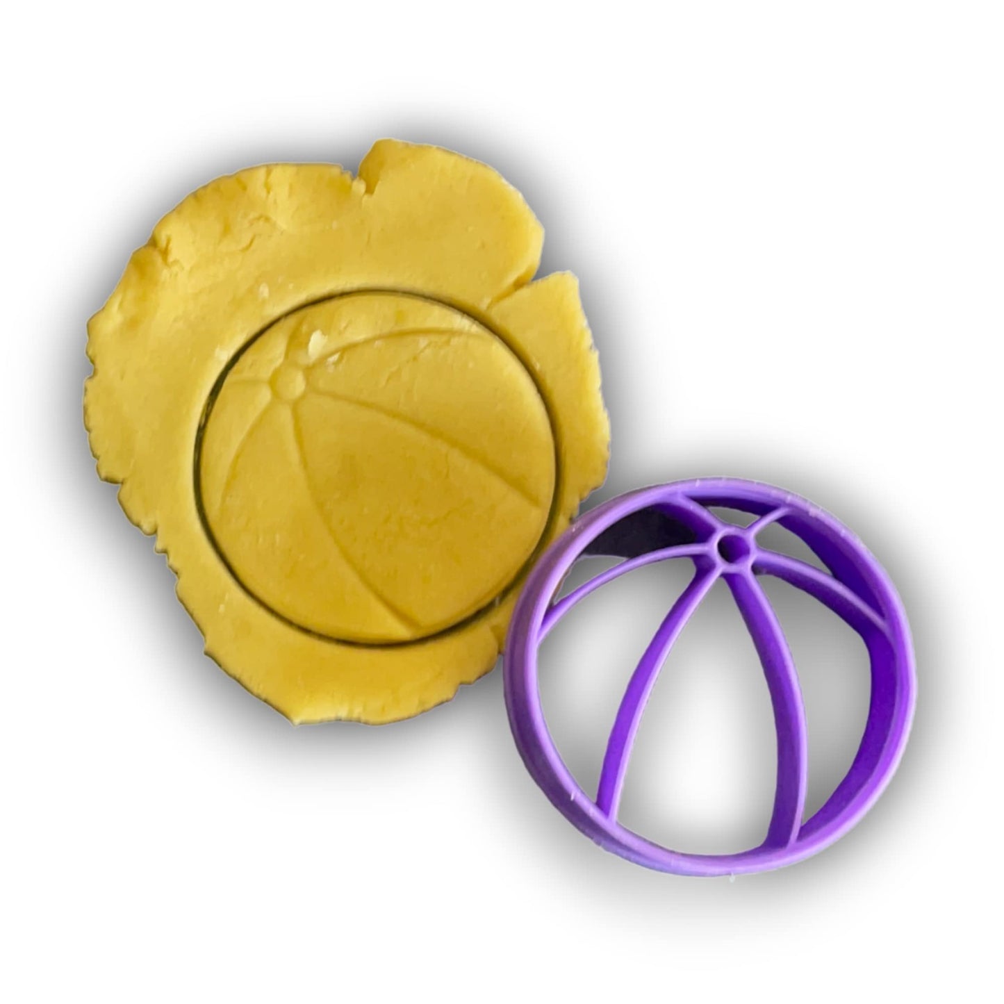 Emporte pièce Ballon plage - Forme - pour la réalisaton de biscuit sablé, patisserie, pate à sucre -Décoration gateau-Fait maison- ELACE
