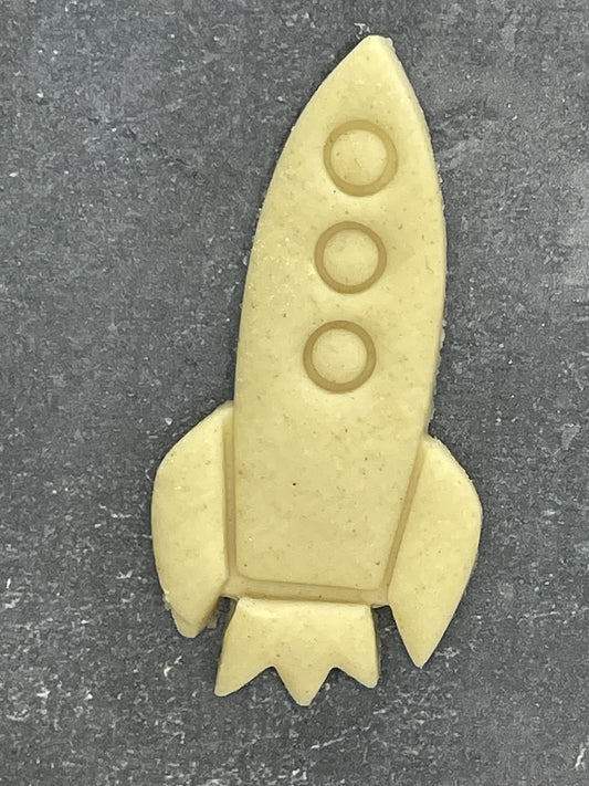 Emporte pièce Fusee -Vehicule - pour la réalisaton de biscuit sablé, patisserie, pate à sucre -Décoration gateau-Fait maison- ELACE