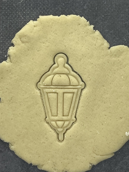Emporte pièce et tampon - Lanterne - Ramadan - pour la réalisaton de biscuit sablé, patisserie, pate à sucre -Décoration gateau-Fait maison- ELACE