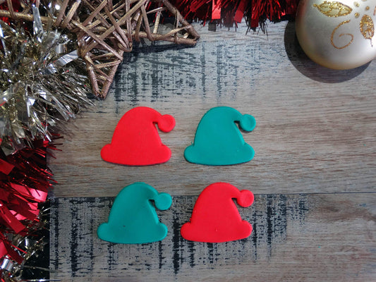 ELACE - Emporte-pièce Noël - Chapeau du père noël- Patisserie, sablé, biscuit, pâte à sucre, pâte à modeler-Décoration gâteau-France 3D
