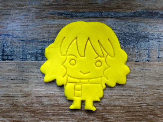 ELACE - Emporte-pièce Hermione Granger Pop - Patisserie, sablé, Biscuit, pâte à Sucre, pâte à Modeler-Décoration gâteau-Fait Maison-France ELACE3D
