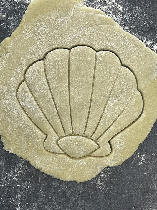 Emporte pièce Coquille St Jacques - Forme - pour la réalisaton de biscuit sablé, patisserie, pate à sucre -Décoration gateau-Fait maison- ELACE