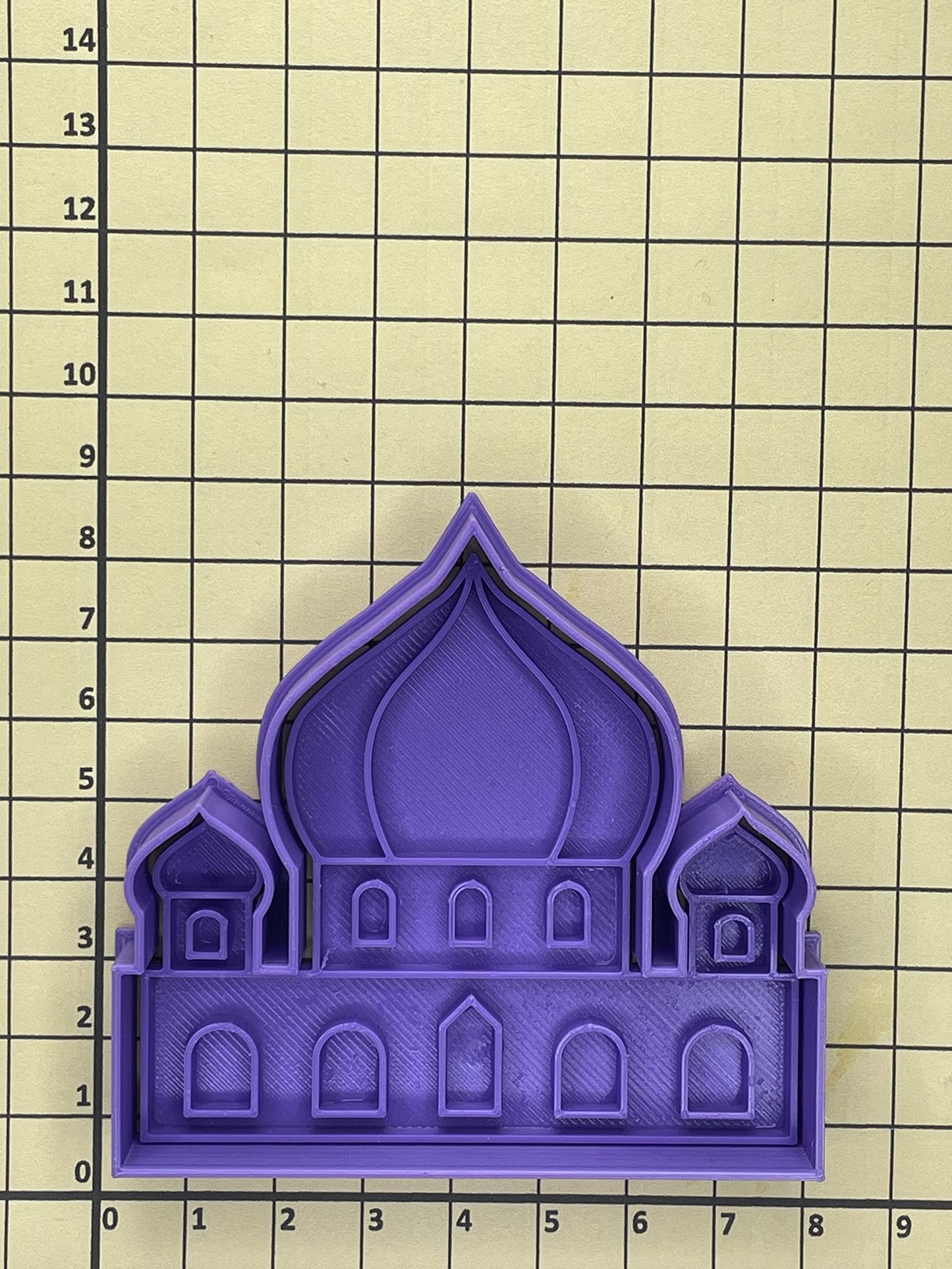 Emporte pièce et Tampon - Palais - Ramadan - pour la réalisaton de biscuit sablé, patisserie, pate à sucre -Décoration gateau-Fait maison- ELACE