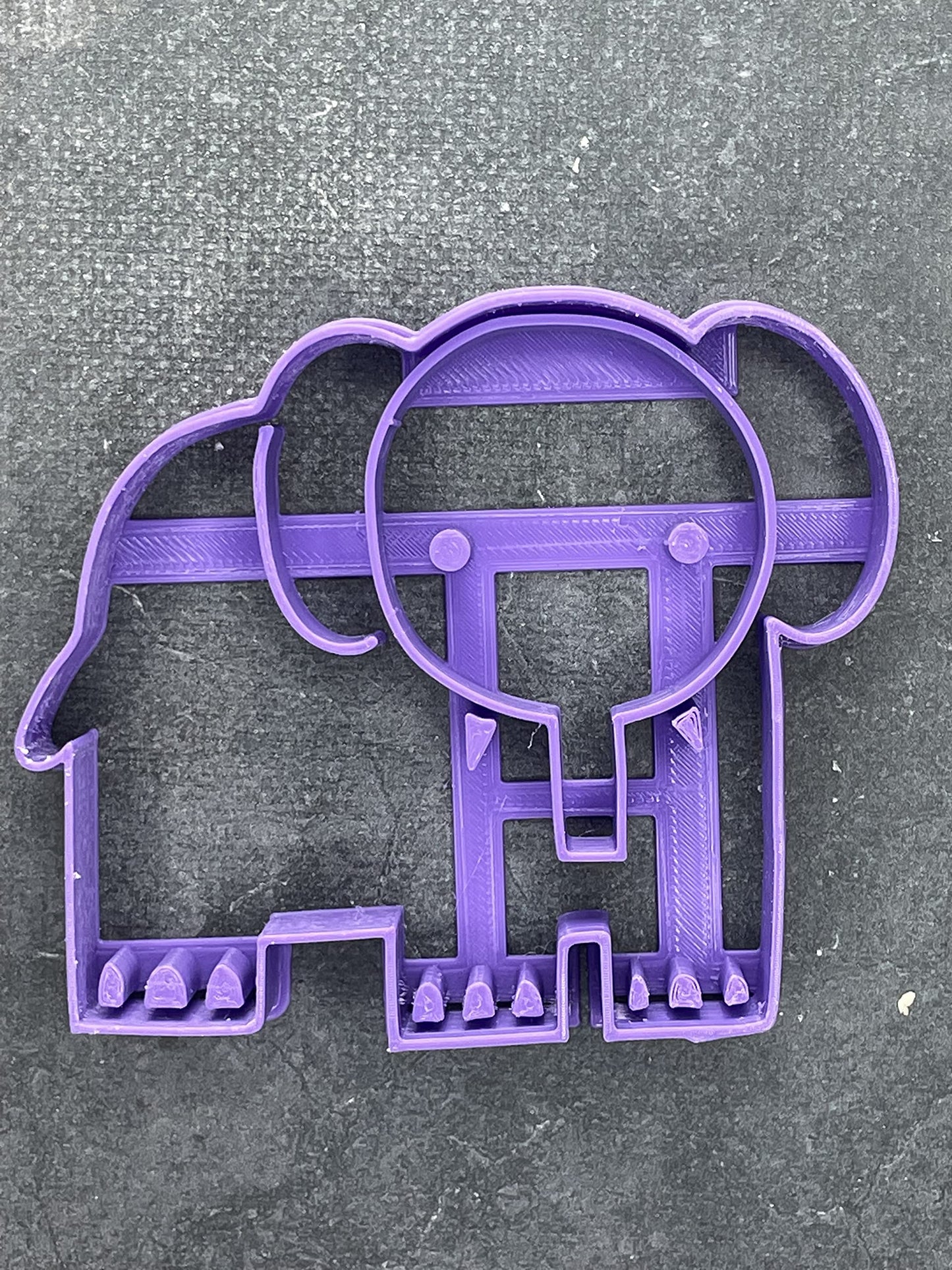 Emporte pièce Elephant - Animal - pour la réalisaton de biscuit sablé, patisserie, pate à sucre -Décoration gateau-Fait maison- ELACE