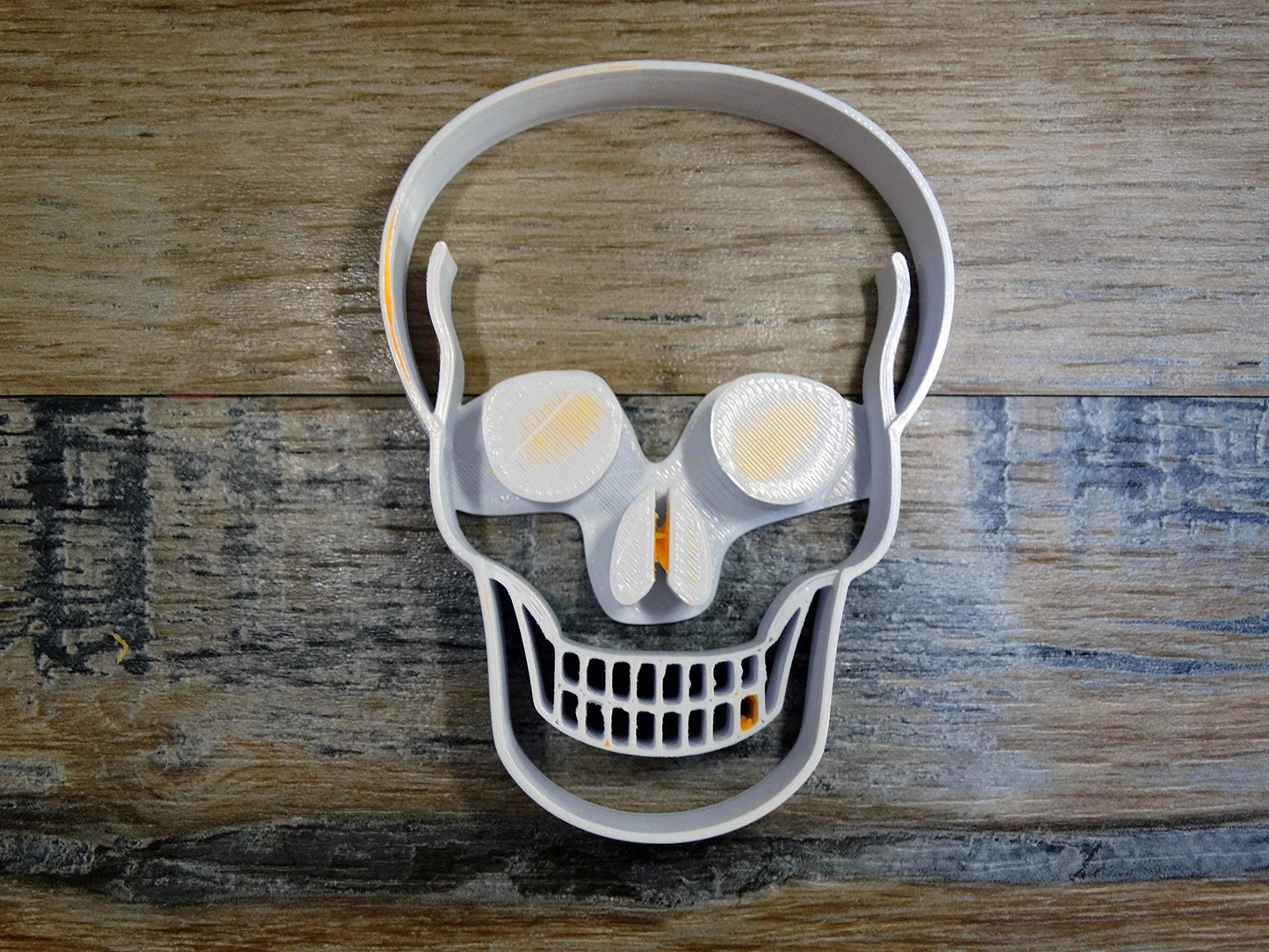 ELACE - Emporte-pièce thème HALLOWEEN motif CRANE TETE DE MORT pour la patisserie, sablé, biscuit, pâte à sucre, pâte à modeler-Décoration gâteau-Fait en France ELACE3D