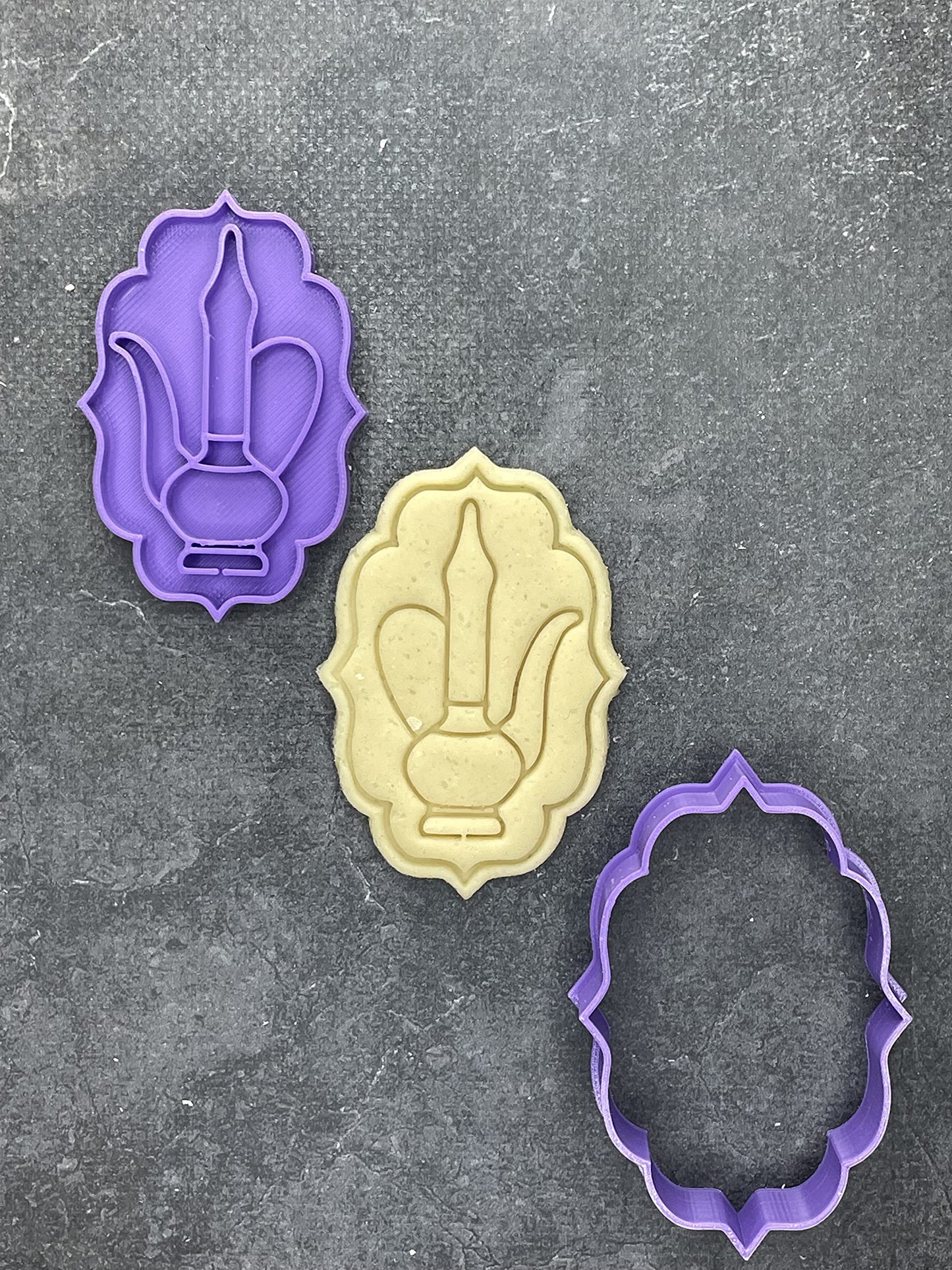 Emporte pièce et Tampon - Théière - Ramadan - pour la réalisaton de biscuit sablé, patisserie, pate à sucre -Décoration gateau-Fait maison- ELACE