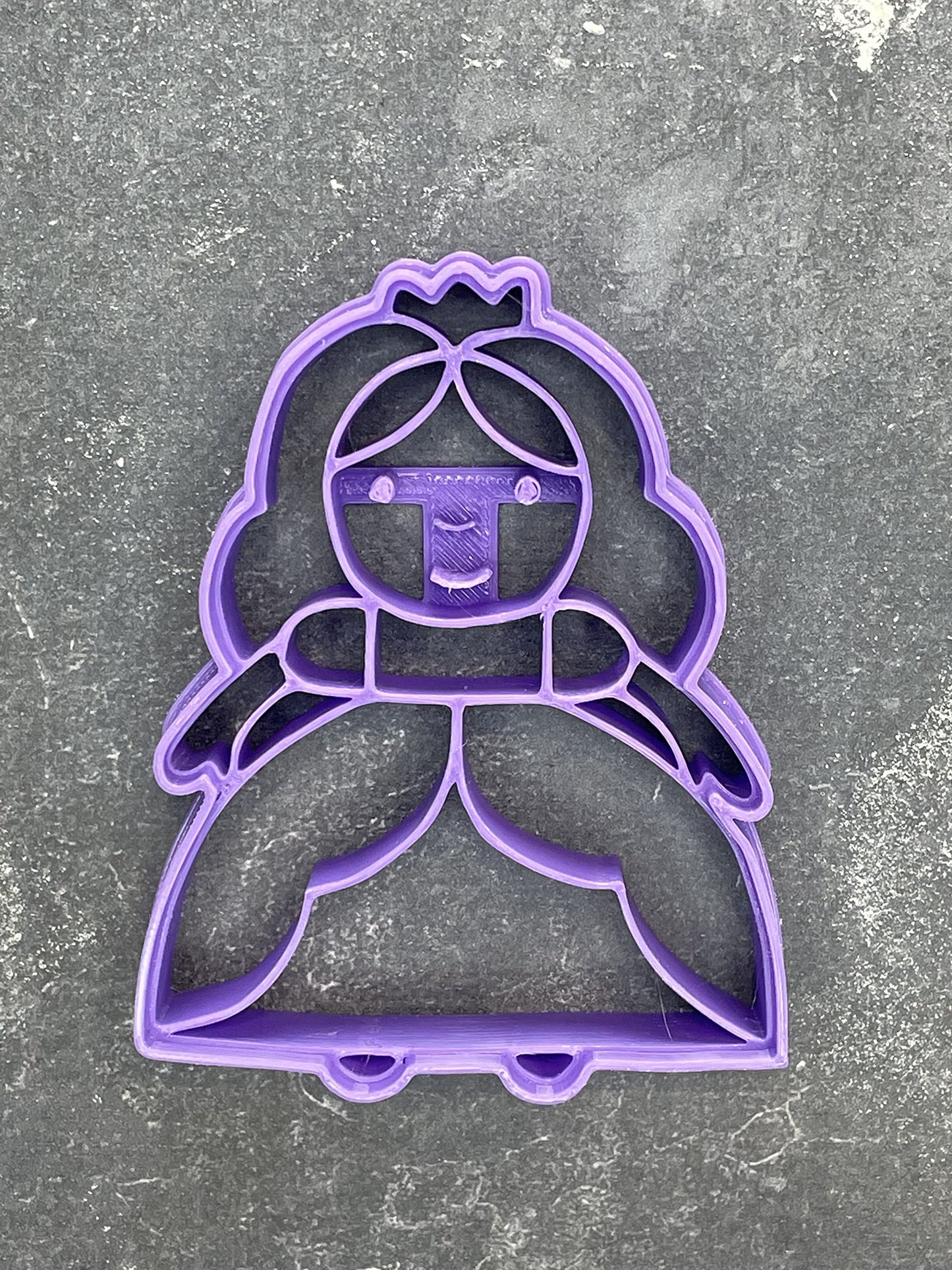 Emporte pièce Princesse - Forme - pour la réalisaton de biscuit sablé, patisserie, pate à sucre -Décoration gateau-Fait maison- ELACE
