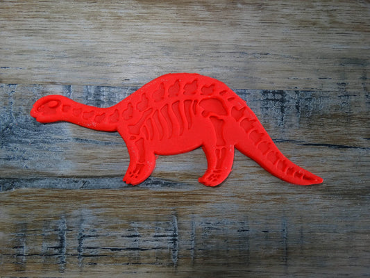 Emporte-pièce et Tampon Dinosaure Squellette Patisserie, sablé, biscuit, pate à sucre, pate à modeler-Décoration