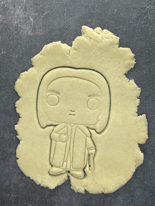 Emporte pièce Severus Rogue- Héro - pour la réalisaton de biscuit sablé, patisserie, pate à sucre -Décoration gateau-Fait maison- ELACE