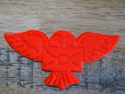 ELACE - Emporte-pièce - Hibou Hedwige lettre - Harry Pottter POP - Patisserie, sablé, biscuit, pâte à sucre, pâte à modeler-Décoration gâteau-Fait maison-France ELACE3D