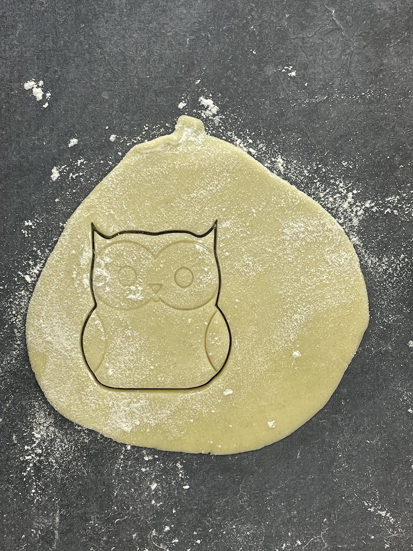 Emporte pièce Hibou - Animal - pour la réalisaton de biscuit sablé, patisserie, pate à sucre -Décoration gateau-Fait maison- ELACE