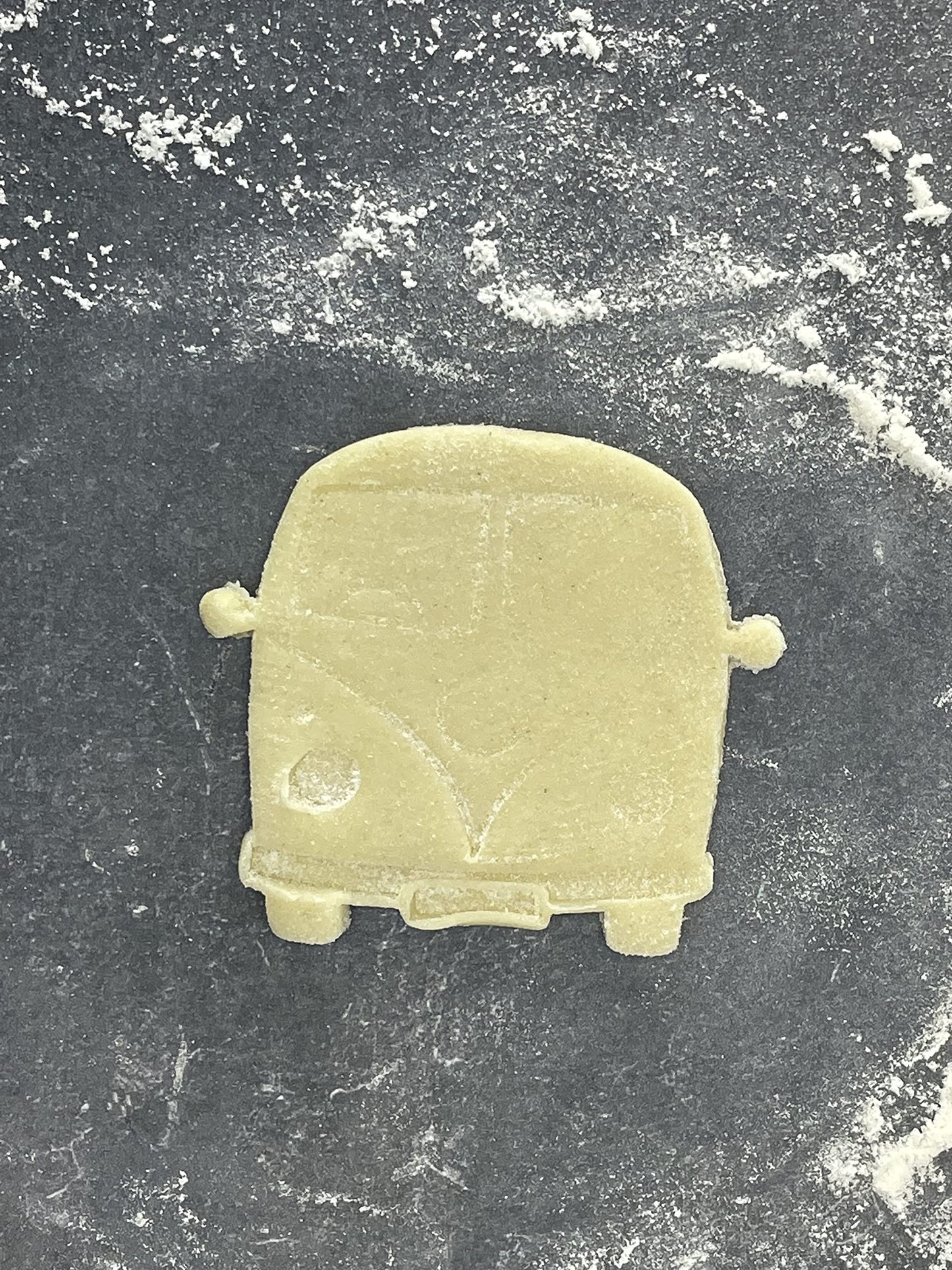 Emporte pièce Combi vw face -Vehicule - pour la réalisaton de biscuit sablé, patisserie, pate à sucre -Décoration gateau-Fait maison- ELACE
