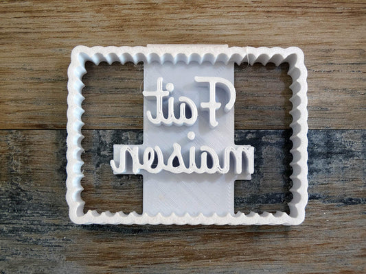 Emporte-pièce Forme biscuit petit beurre avec message FAIT MAISON Patisserie, sablé, biscuit, pâte à sucre, pâte à modeler-Décoration gâteau-Fait maison-FR ELACE 3D