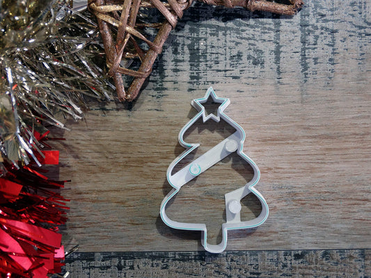 ELACE - Emporte-pièce Noël - Sapin de noël petit- Patisserie, sablé, biscuit, pâte à sucre, pâte à modeler-Décoration gâteau-France 3D