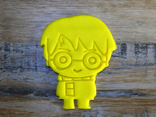 ELACE - Emporte-pièce Harry Potter POP - Patisserie, sablé, biscuit, pâte à sucre, pâte à modeler-Décoration gâteau-Fait maison-France ELACE3D