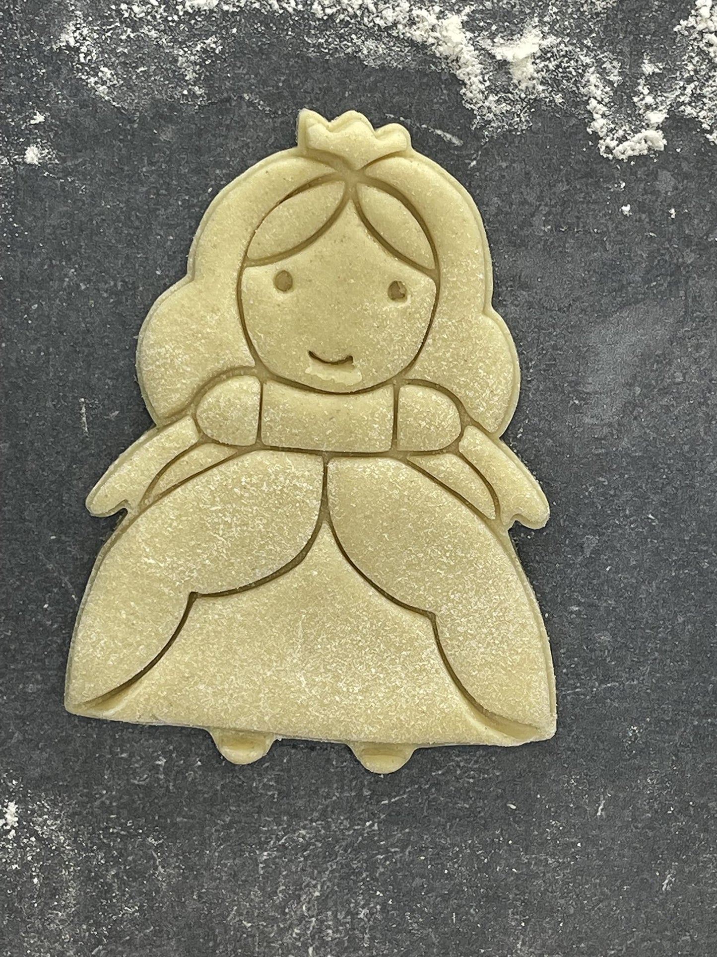 Emporte pièce Princesse - Forme - pour la réalisaton de biscuit sablé, patisserie, pate à sucre -Décoration gateau-Fait maison- ELACE