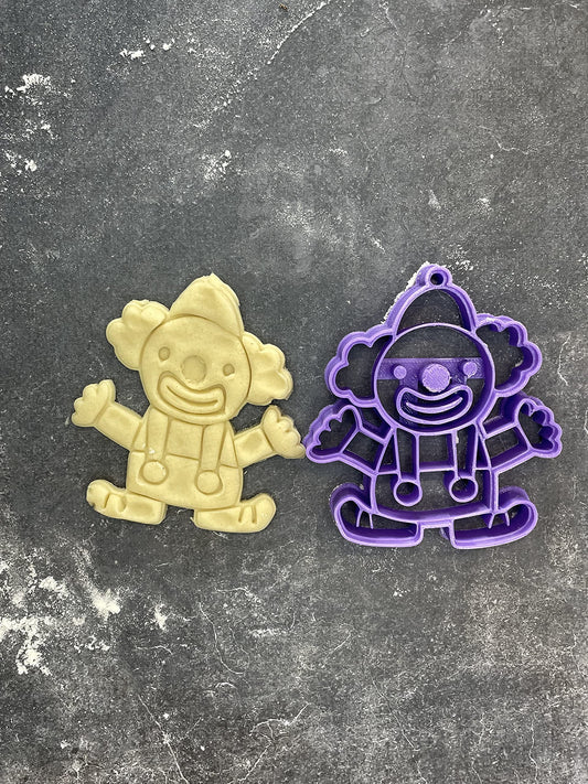 Emporte pièce Clown - Forme - pour la réalisaton de biscuit sablé, patisserie, pate à sucre -Décoration gateau-Fait maison- ELACE