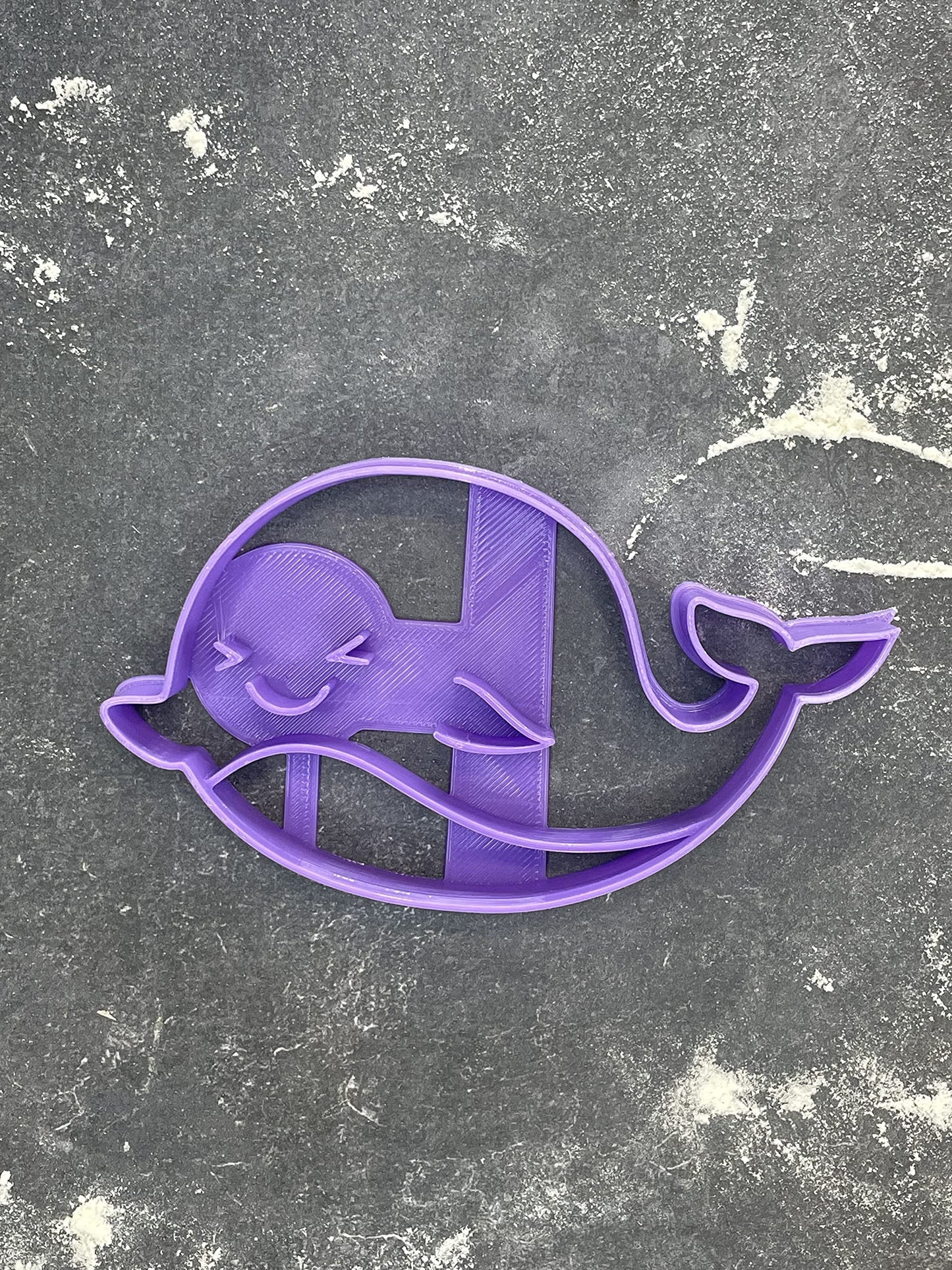 Emporte pièce Baleine - Animal - pour la réalisaton de biscuit sablé, patisserie, pate à sucre -Décoration gateau-Fait maison- ELACE