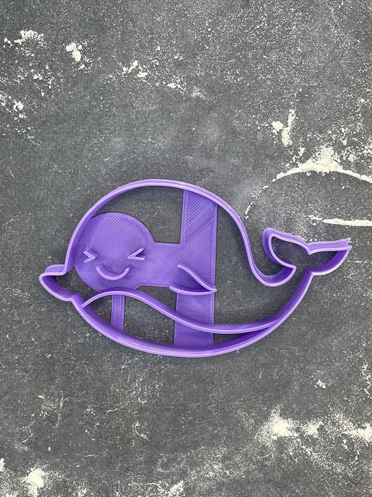 Emporte pièce Baleine - Animal - pour la réalisaton de biscuit sablé, patisserie, pate à sucre -Décoration gateau-Fait maison- ELACE