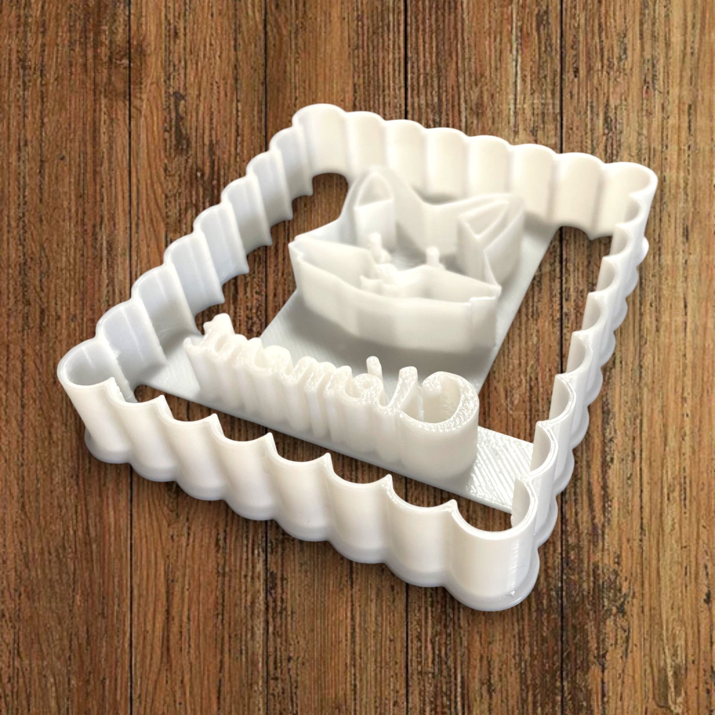 Emporte-pièce Animal Renard à personnaliser dim 7x6.5cm - biscuits sablés pâte à modeler-Décoration gâteau-Fait maison-France 3D