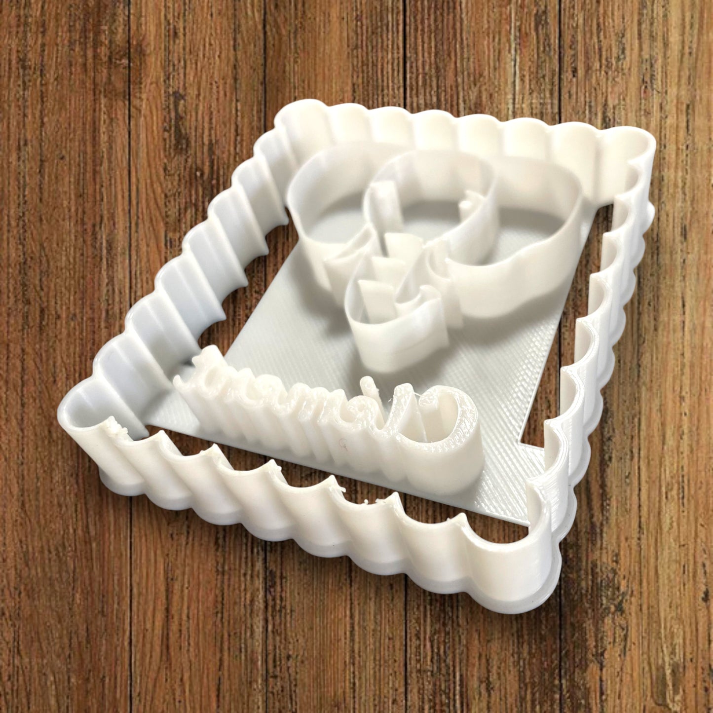 Emporte-pièce Animal Elephant à personnaliser dim 7x6.5cm - biscuits sablés pâte à modeler-Décoration gâteau-Fait maison-France 3D