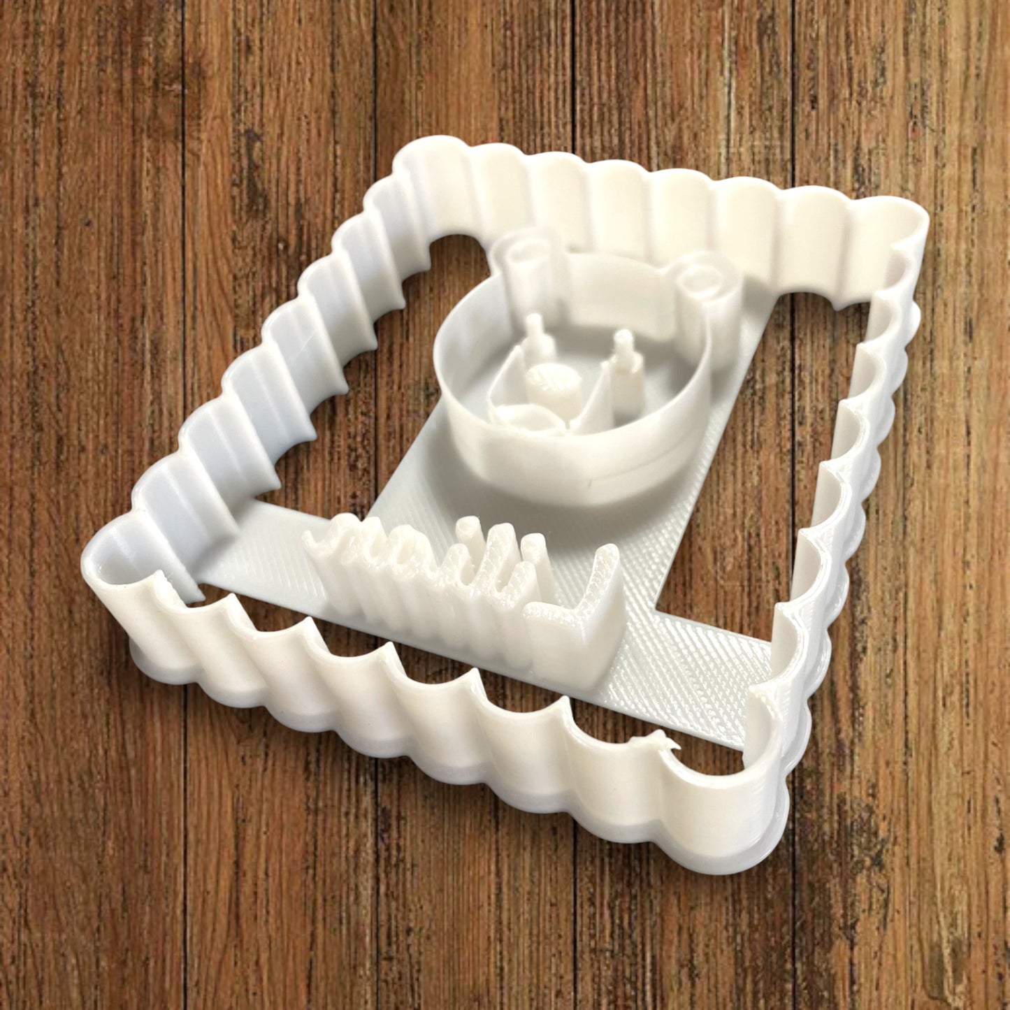 Emporte-pièce Animal Ours à personnaliser dim 7x6.5cm - biscuits sablés pâte à modeler-Décoration gâteau-Fait maison-France 3D