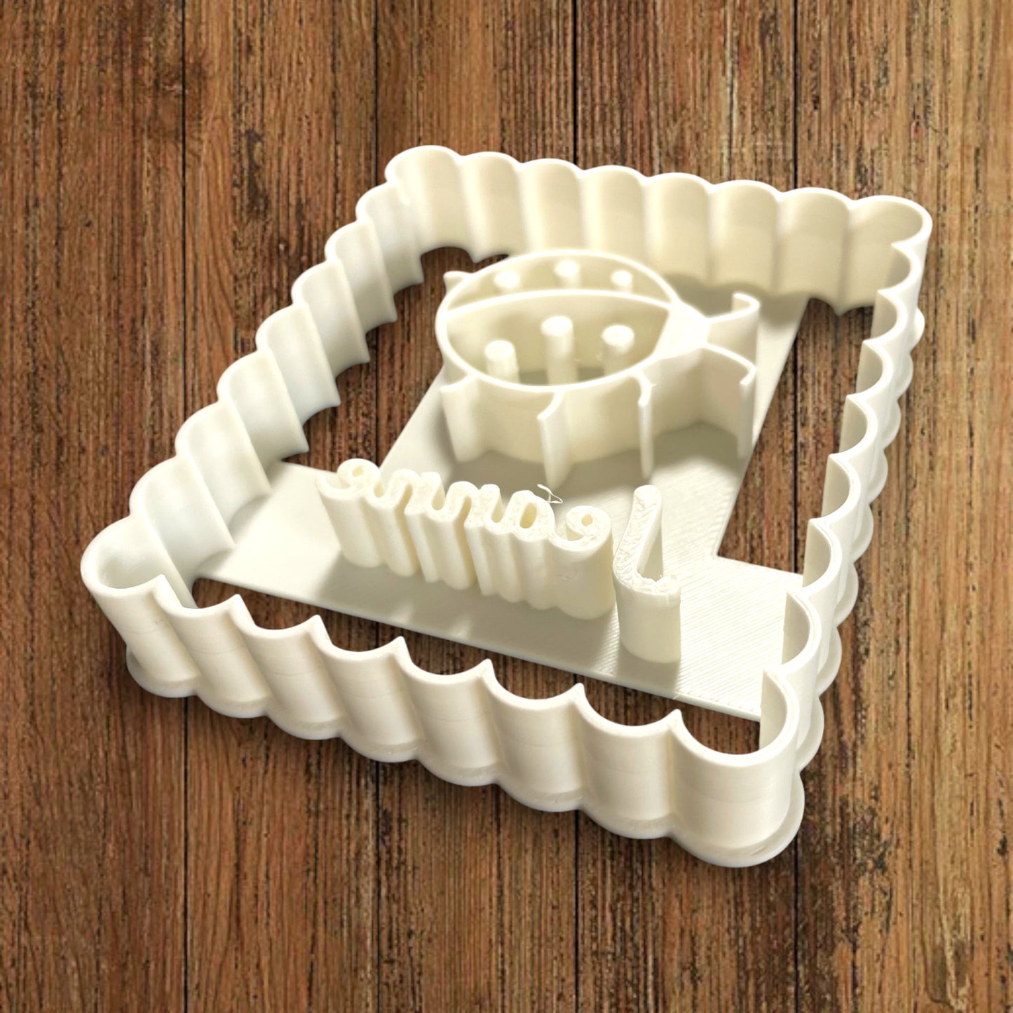 Emporte-pièce Animal Coccinelle à personnaliser dim 7x6.5cm - biscuits sablés pâte à modeler-Décoration gâteau-Fait maison-France 3D