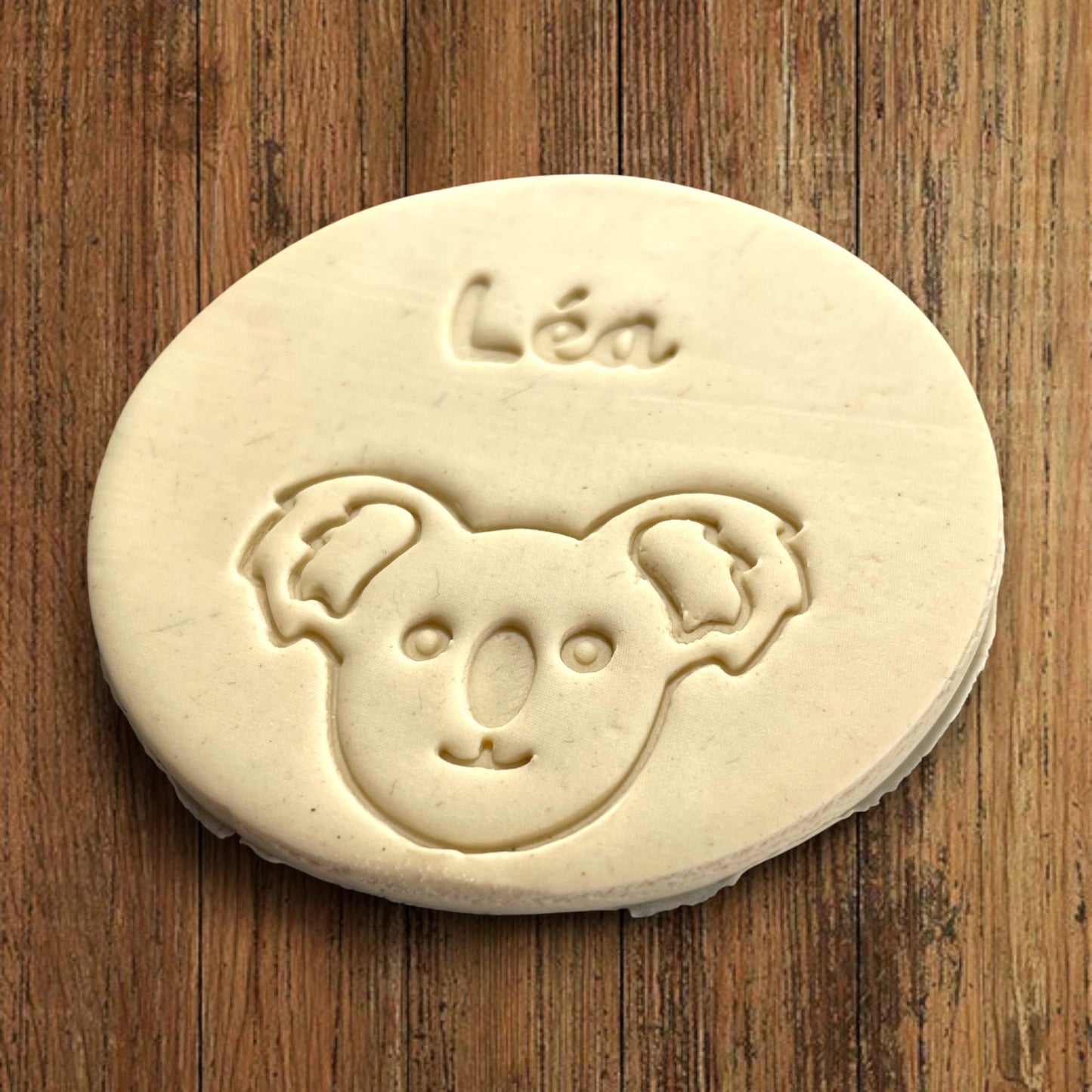 Emporte-pièce Animal Koala à personnaliser dim 7cm - biscuits sablés pâte à modeler-Décoration gâteau-Fait maison-France 3D