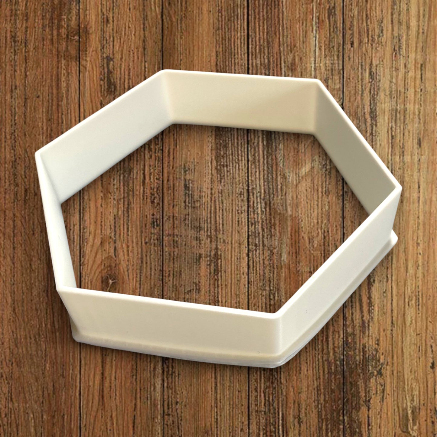 Emporte-pièce Hexagone - dim 6x6cm - pour réalisation biscuits sablés -Décoration gâteau-Fait maison-France 3D
