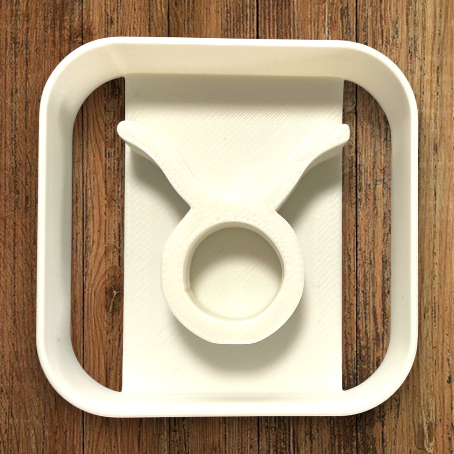 Emporte-pièce Signe Astrologie Taureau dim 5x5 cm - pour réalisation biscuits sablés -Décoration gâteau-Fait maison-France 3D