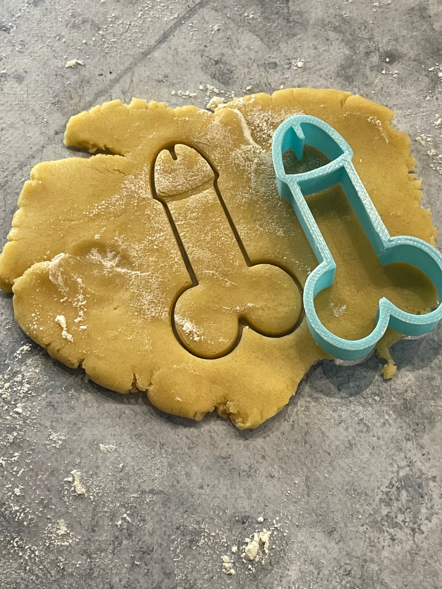 Emporte pièce pénis  - Forme - pour la réalisaton de biscuit sablé, patisserie, pate à sucre -Décoration gateau-Fait maison- ELACE